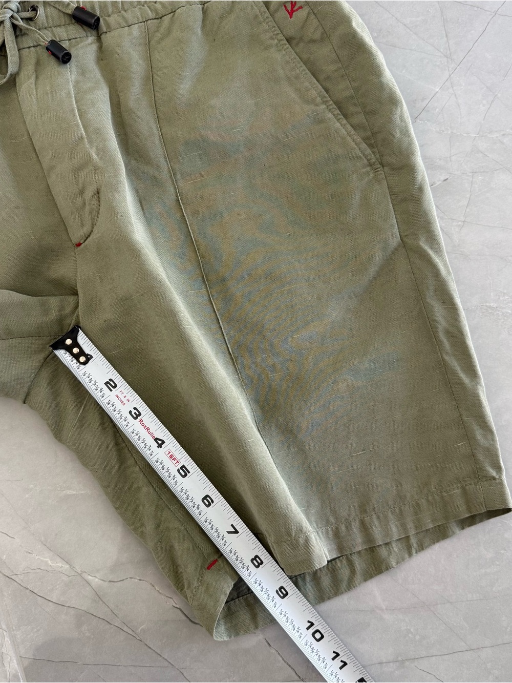 Isaia Drawstring Shorts - Picture 9 of 9